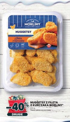 Nuggetsy z fileta z kurczaka Morliny promocja w Stokrotka
