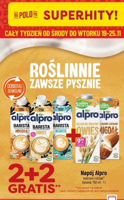 Napój Alpro Barista Owies promocja w POLOmarket