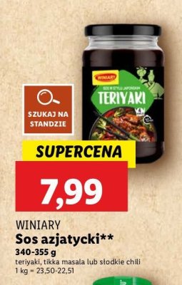 Sos teriyaki chicken Winiary promocja