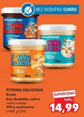 Krem bez dodatku cukru promocja w Kaufland