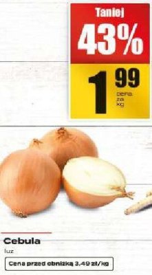 Cebula promocja w Supeco