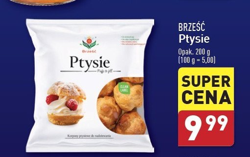 Ptysie Brześć promocja w Aldi