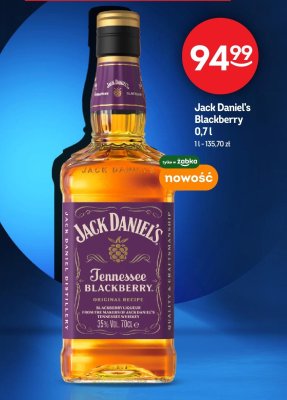 Whisky Jack Daniel's Blackberry 0,7l promocja
