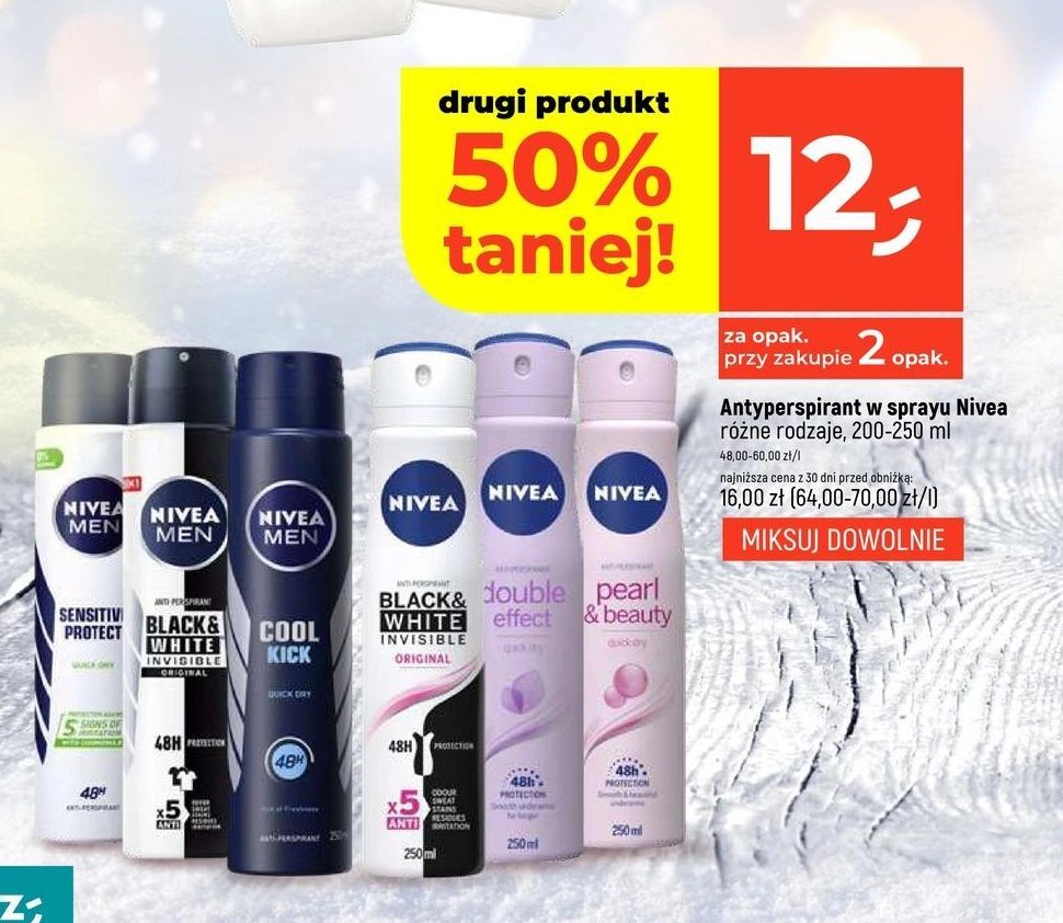 Antyperspirant sensitive protect Nivea men sensitive promocja