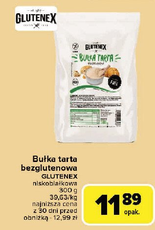 Bułka tarta Glutenex promocja w Carrefour