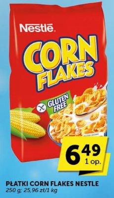 Płatki Corn Flakes Nestle promocja w Groszek