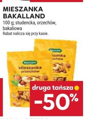 Mieszanka Bakalland studencka, orzechów, bakaliowa promocja w Stokrotka
