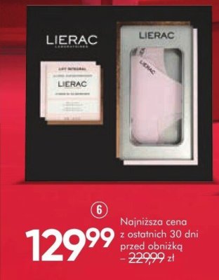 LIERAC LIFT INTEGRAL krem na dzień 50 ml + płatki 3 szt. promocja w Super-Pharm