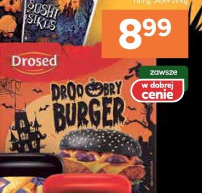 Burger Halloween   promocja w Stokrotka