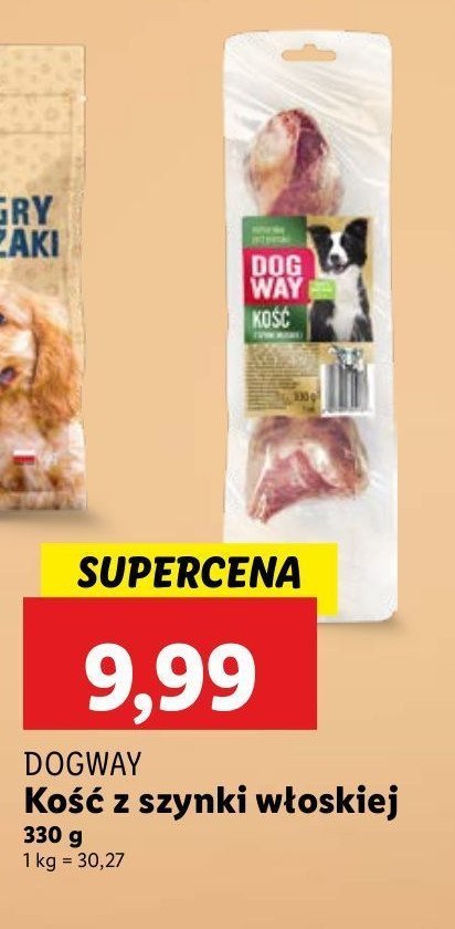 Ko艣膰 z szynki w艂oskiej Dogway promocja
