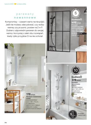 Parawan nawannowy Calera promocja w Castorama