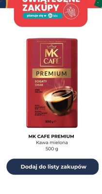 Kawa mielona Premium 500 g promocja w Dino