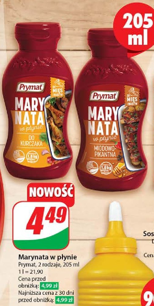 Marynata w płynie do kurczaka Prymat promocja w Dino