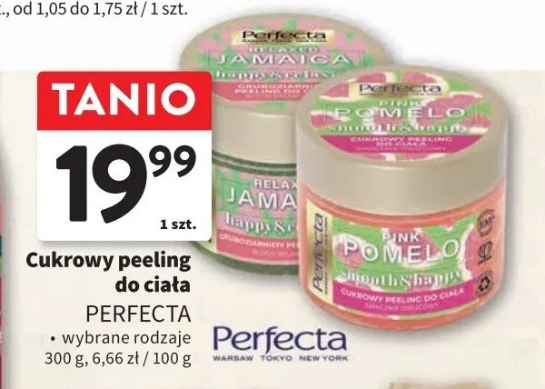 Peeling pink pomelo PERFECTA HAPPY promocja