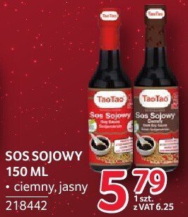 Sos sojowy TaoTao 150 ml ciemny, jasny promocja w Selgros
