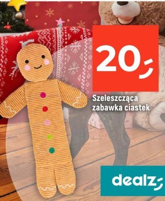 Szeleszcząca zabawka ciastek promocja w Dealz