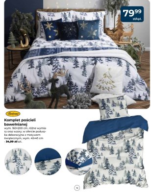 Komplet pościeli bawełnianej Eurofrany 160x200 cm promocja w PSB Mrówka