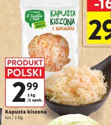 Kapusta kiszona luz Intermarche promocja w Intermarche