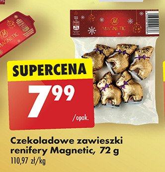 Zawieszki renifery Magnetic promocja