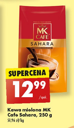 Kawa Mk cafe sahara promocja