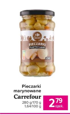 Pieczarki marynowane całe Carrefour promocja
