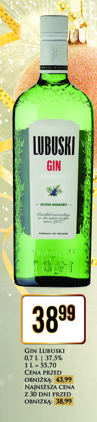 Gin Lubuski gin promocja