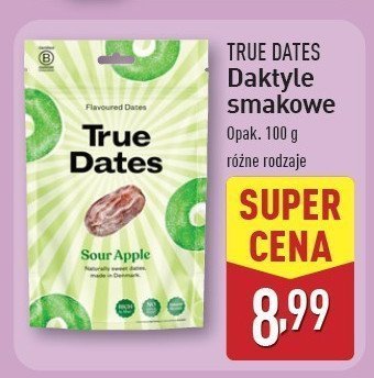 Daktyle sour apple True dates promocja