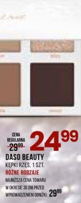 DASO BEAUTY KĘPKI PĘDZEK 1 SZT RÓŻNE RODZAJE promocja w Drogerie Natura