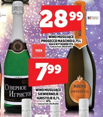 Wino musujące Siewiernoje Igrystoje 0,7L promocja w TOPAZ