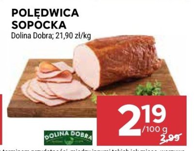 Polędwica sopocka Dolina Dobra promocja w Stokrotka
