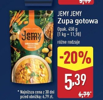 Zupa grochowa z kiełbasą wieprzową promocja w Aldi