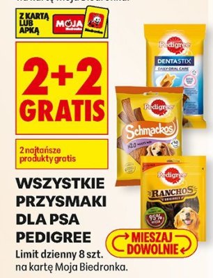 Przysmaki dla psa Pedigree Dentastix promocja w Biedronka