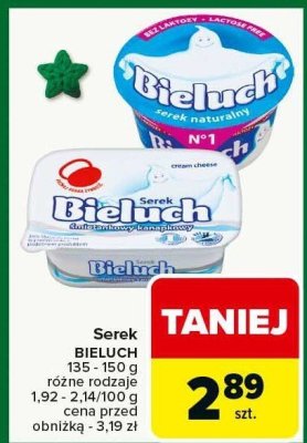 Serek Bieluch promocja w Carrefour
