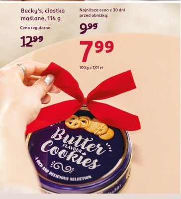 Ciastka maślane, 114 g promocja w Rossmann