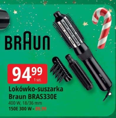 Lokówko-suszarka Braun BRAS330E promocja w Leclerc