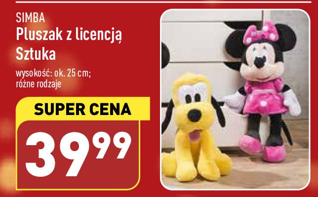 Pluszak pluto Simba promocja