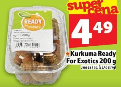 Kurkuma Ready For Exotics promocja w TOPAZ