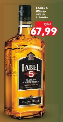 Whisky Johnnie walker black label promocja w Kaufland