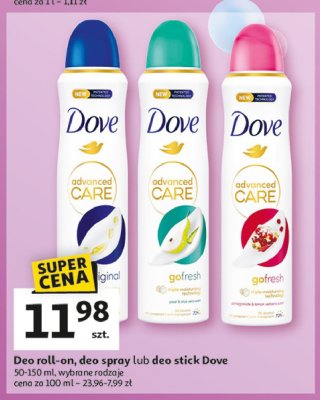 Dezodorant Dove advanced care promocja