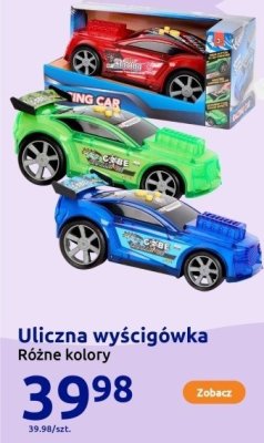 Uliczna wyścigówka Różne kolory promocja w Action
