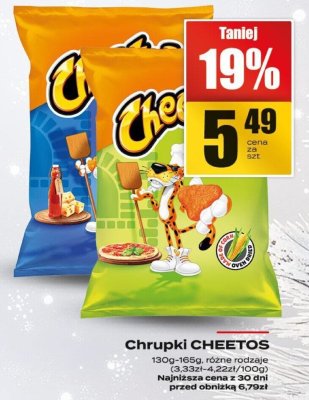 Chrupki CHEETOS promocja w Supeco