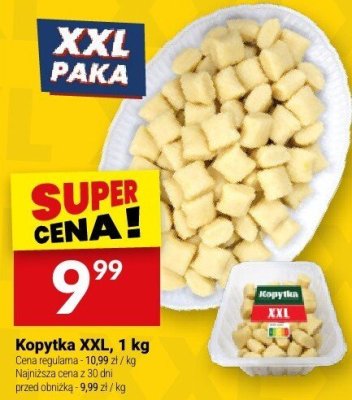 Kopytka XXL, 1 kg promocja w Twój Market
