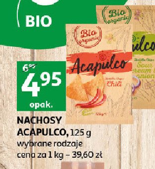 Nachosy naturalne bio Acapulco promocja