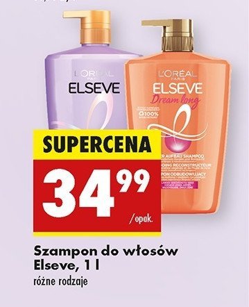 Szampon do włosów L'oreal elseve hyaluron plump promocja w Biedronka