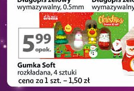 Gumka soft rozkładana Erema promocja