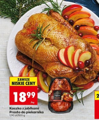 Kaczka z jabłkami Prosto do piekarnika promocja w Biedronka