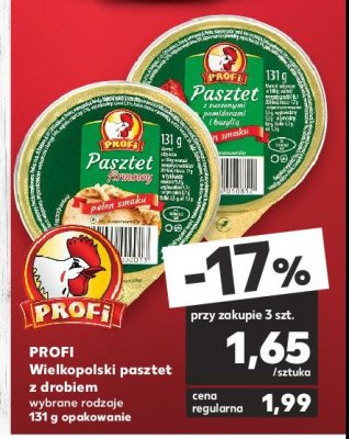 Pasztet z drobiem z suszonymi pomidorami i bazylią Profi wielkopolski promocja
