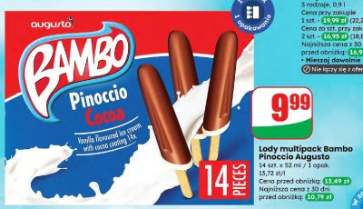 Lody promocja w Dino