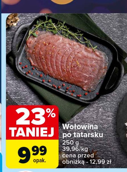 Wołowina po tatarsku promocja