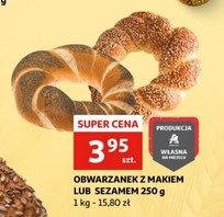 Obwarzanek z sezamem promocja